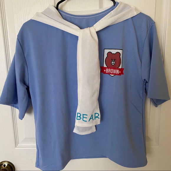 Brown shirt (line friends) Korean style - Picture 3 of 5